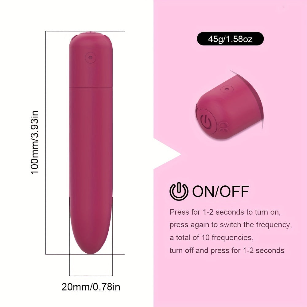 USB Rechargeable Powerful Vibrator Female Clitoral Stimulator Vaginal G-Spot Masturbator Adult Toy luvshop24