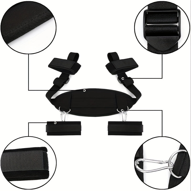 1pc Hand & Foot Bondage Bondage Erotic Body Position Toy Belt, BDSM Adult Products, Sexy, Sexual Aid Toys, Magic Split Legs with Pillows, Sexual Regulation Bondage Adult Products Friend Gifts, Erotic Body Position, Sexual Aid luvshop24