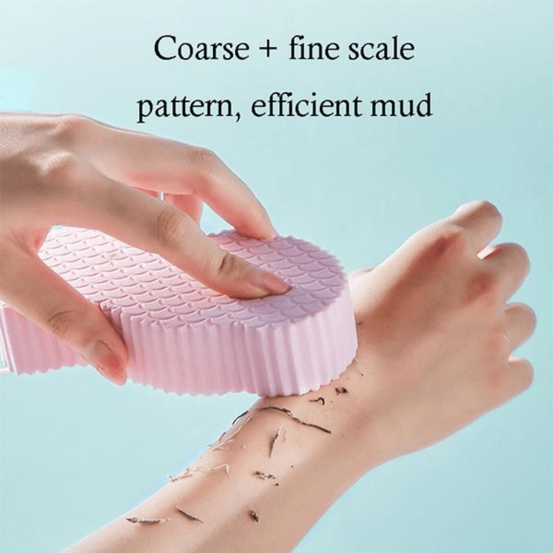 Deluxe Magic Body Sponge - Gentle Exfoliating Massager for Smooth Skin, Dead Skin Remover, Shower Brush, and Body Scrubber - Alcohol-Free, Effective Bathroom Accessories for Soft and Radiant Skin luvshop24