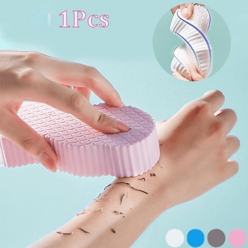 Deluxe Magic Body Sponge - Gentle Exfoliating Massager for Smooth Skin, Dead Skin Remover, Shower Brush, and Body Scrubber - Alcohol-Free, Effective Bathroom Accessories for Soft and Radiant Skin luvshop24