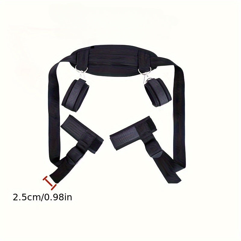 1pc Sexy Role-Play Bondage Set, Interactive Couple Entertainment, Trendy Fashionable Style, No Batteries Needed, for Bedding, Party Gatherings, Pop Culture Themed Accessories luvshop24