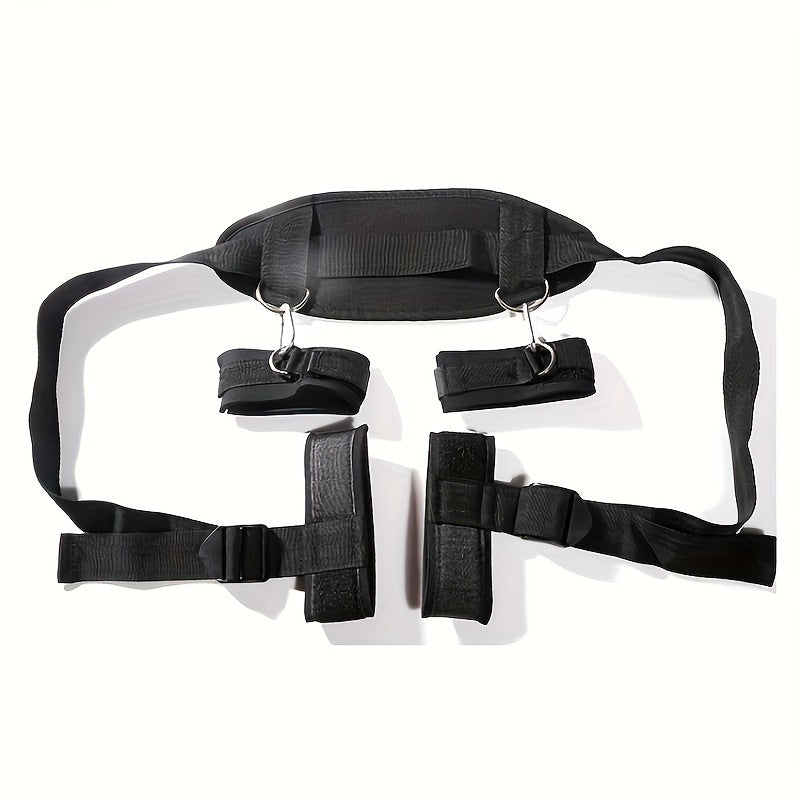 1pc Sexy Role-Play Bondage Set, Interactive Couple Entertainment, Trendy Fashionable Style, No Batteries Needed, for Bedding, Party Gatherings, Pop Culture Themed Accessories luvshop24