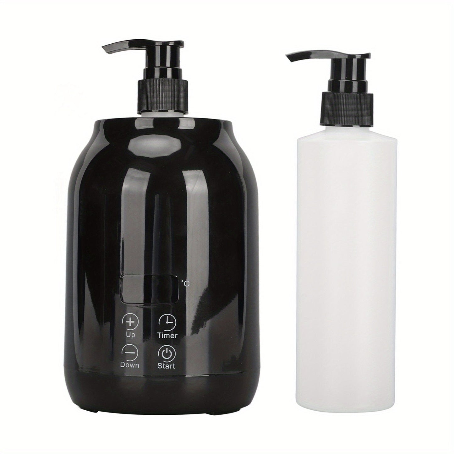 Essential Oil Heater LED Display Temperature Adjust Single Massage Oil Bottle Warmer 110‑ 240V US Plug BO17 luvshop24