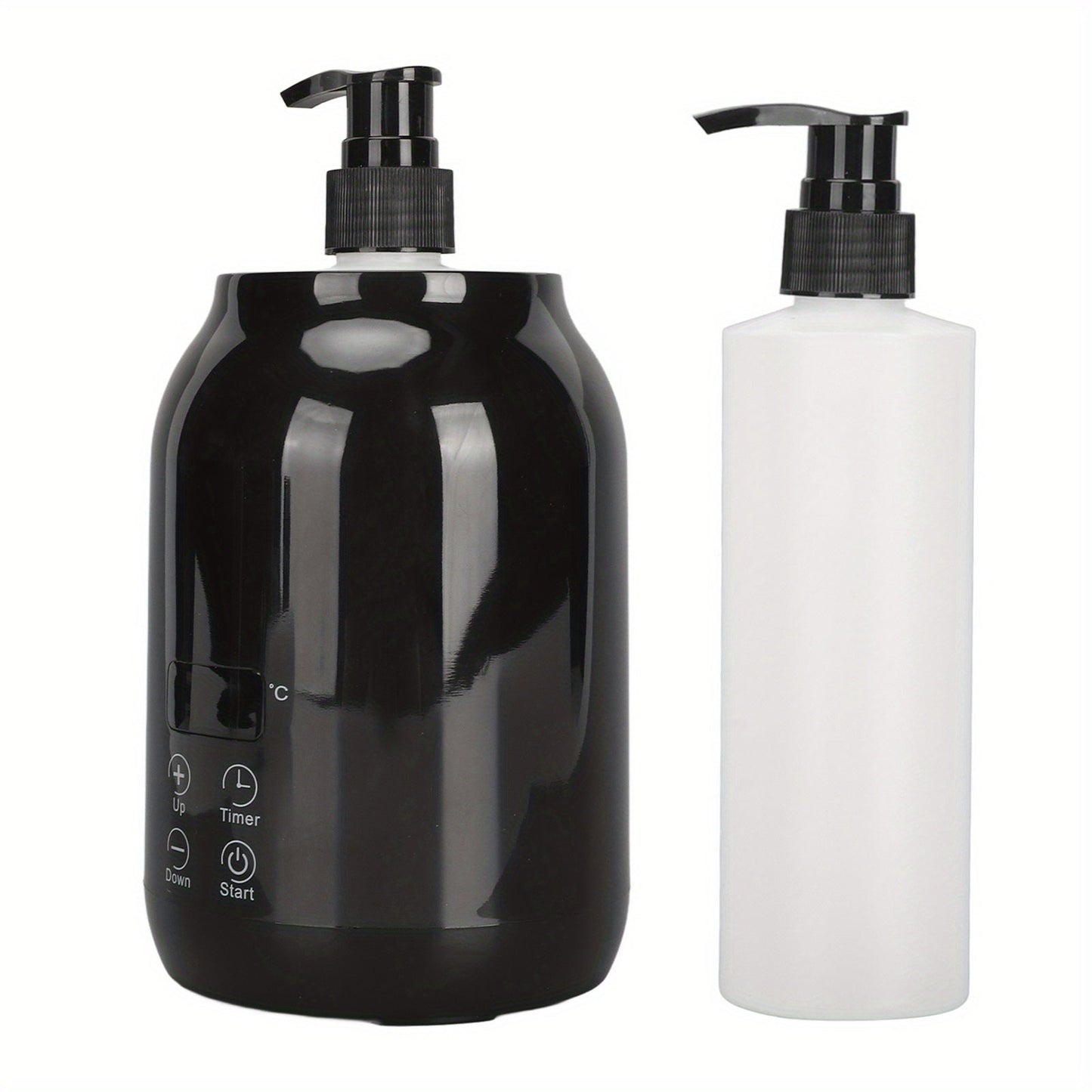 Essential Oil Heater LED Display Temperature Adjust Single Massage Oil Bottle Warmer 110‑ 240V US Plug BO17 luvshop24