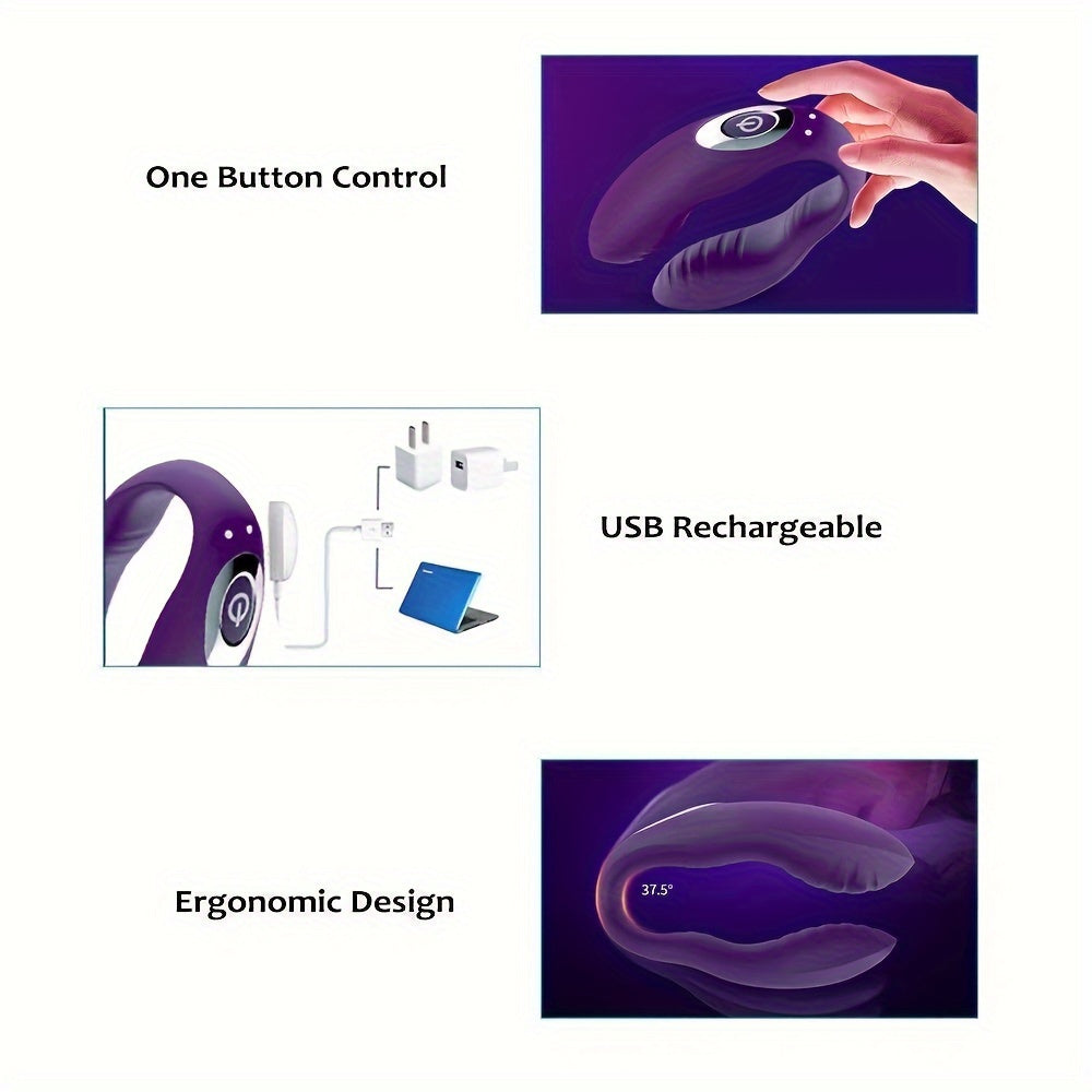 10 Vibrator Modes - Rabbit Vibrator - G-Spot & Clitoral Stimulator For Women, Couples' Anal Dildo Massager Adult Toy luvshop24