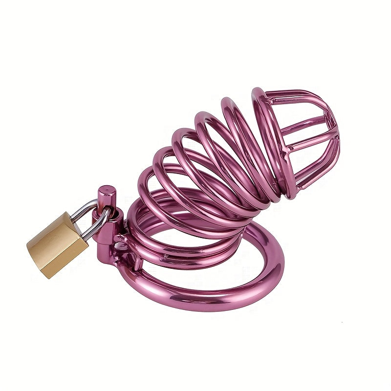 Stainless Steel Chastity Lock Adult Male Erotic Products Can Be Used for Emotional Development Between Couples to Prevent Cheating Safe And Hygienic Easy to Clean (with Three Sizes) luvshop24