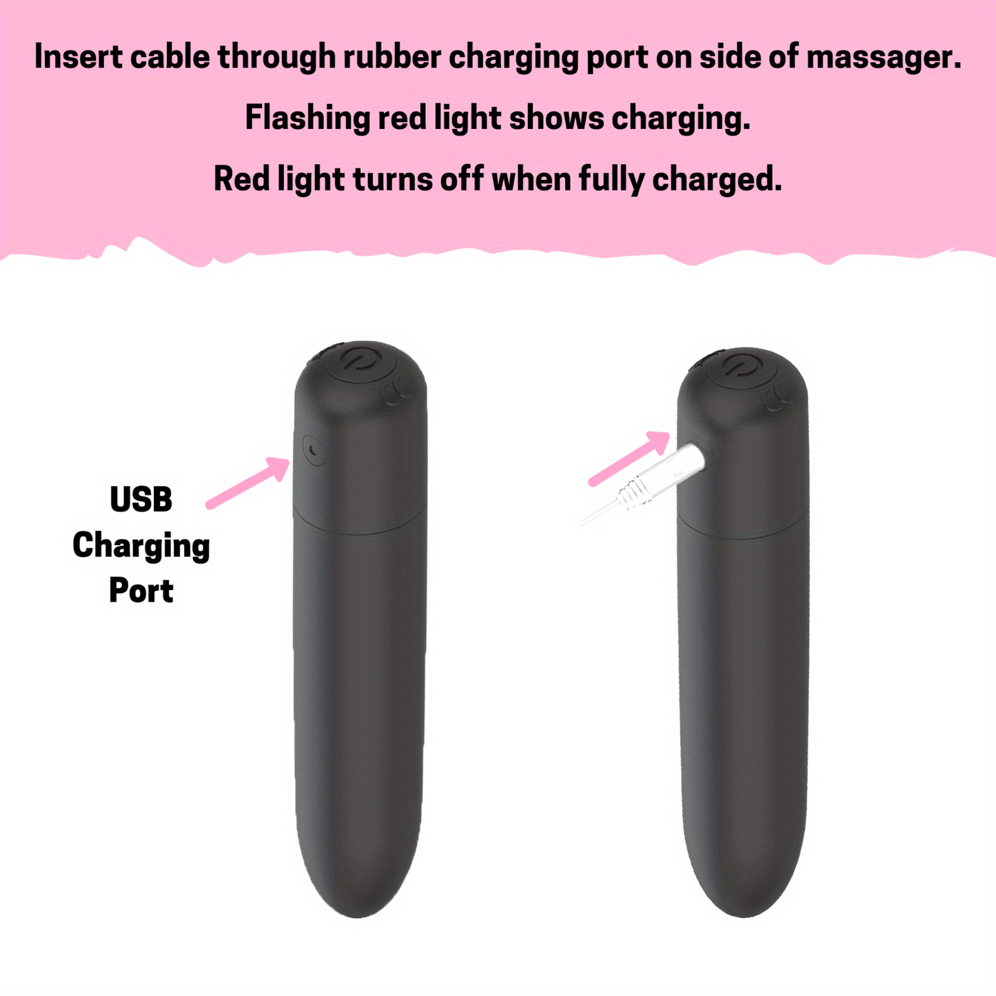 USB Rechargeable Powerful Vibrator Female Clitoral Stimulator Vaginal G-Spot Masturbator Adult Toy luvshop24