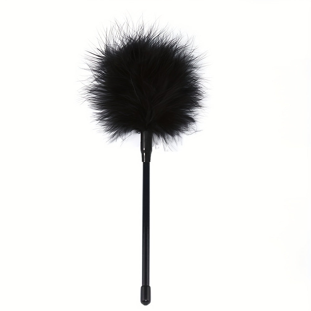 1pc Seductive Feather Whip Flirt Stick - Soft Flogger for Couples Intimate Play - Sensual Tease Adult Game - Durable Erotic Accessories for Romantic Adventures luvshop24