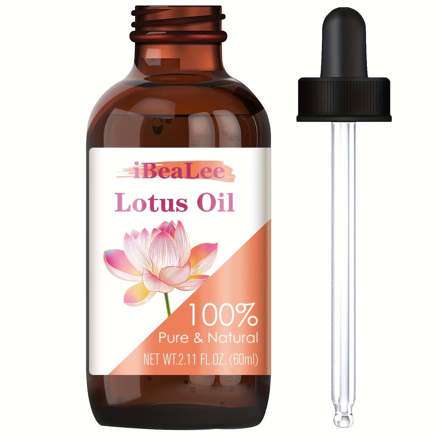 60ml 100% Pure Natural Luxurious Lotus Facial Oil - Hydrates, Nourishes, and Revitalizes Dry, Sensitive or Mature Skin for Glowing Complexion, Hair Care, and Aromatherapy - Night Face Massage Oil for Women luvshop24