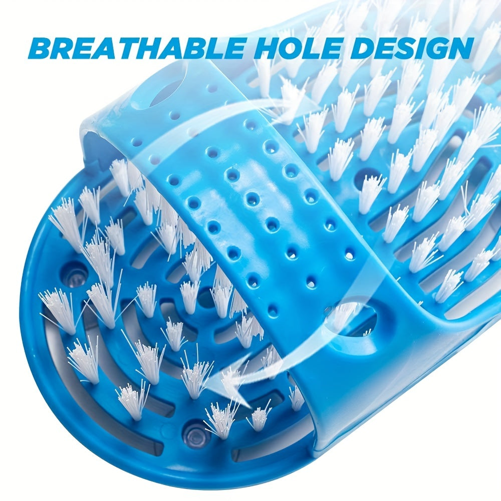 1pc Foot Spa Deluxe - Exfoliating Foot Scrub Massager with Suction Cup, Dead Skin Remover, and Shower Floor Cleaner for Smooth Feet and Easy Cleaning luvshop24