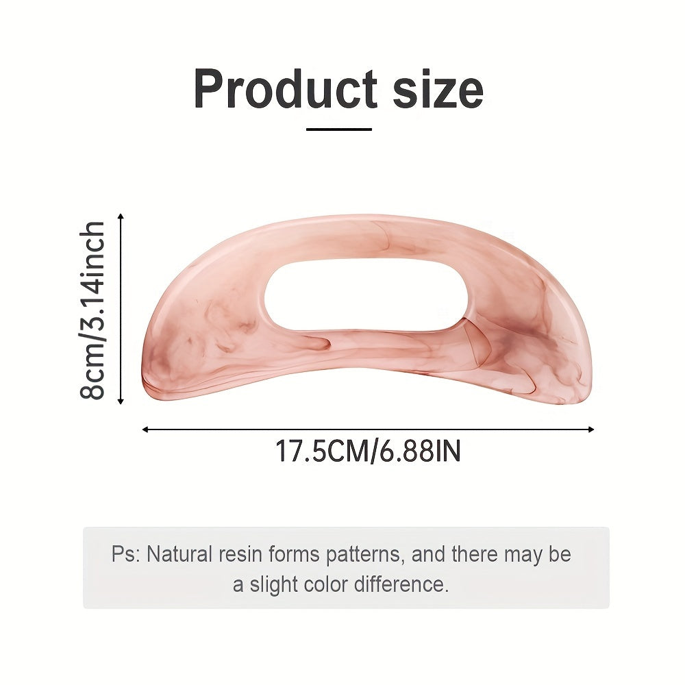 Gua Sha Massage Tool With Handle Large Lymphatic Drainage Massager Guasha Scraping Tool Body Sculpting Reduces The Look Of Cellulite Tools For Women Men Back Neck Leg Face luvshop24