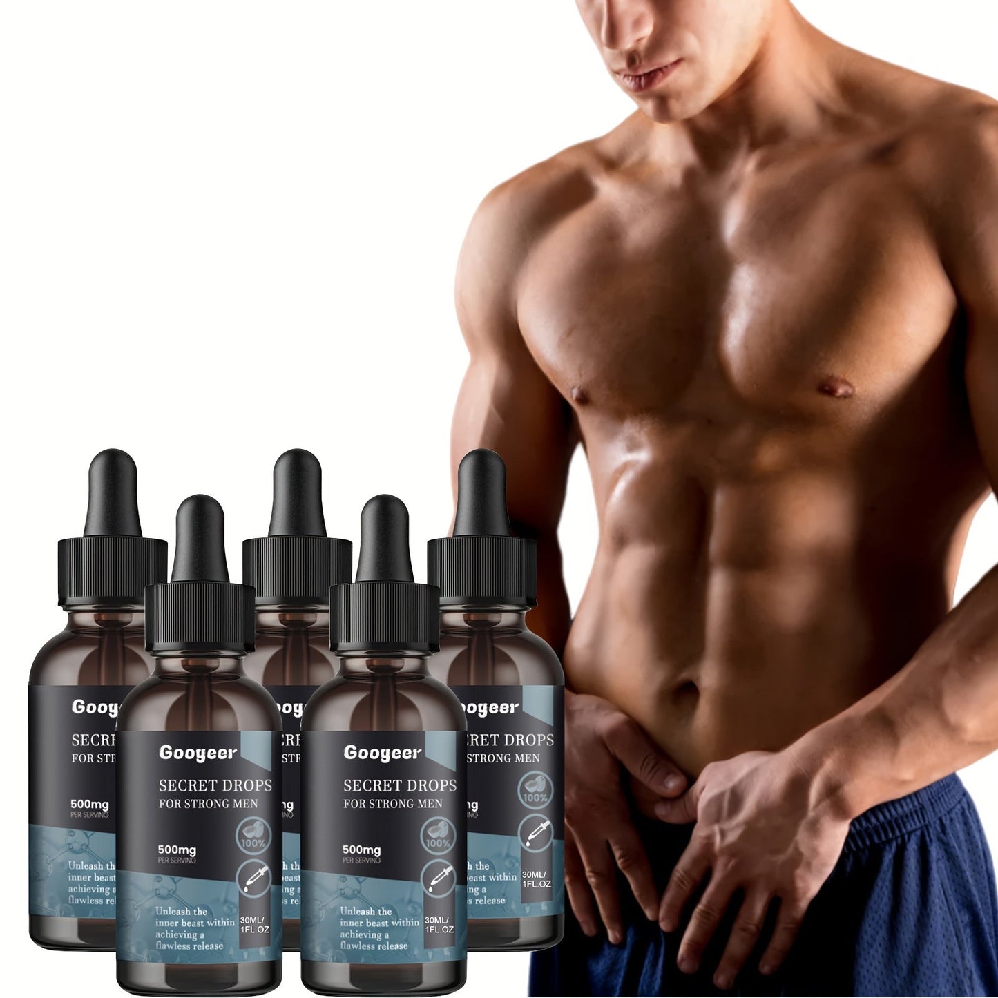 Men's Paradise Liquid, Men's Complex Drops, Secret Drops Of Strong Men, Men's Body Massage Oil, For A Wonderful Nights And Beautiful Time luvshop24