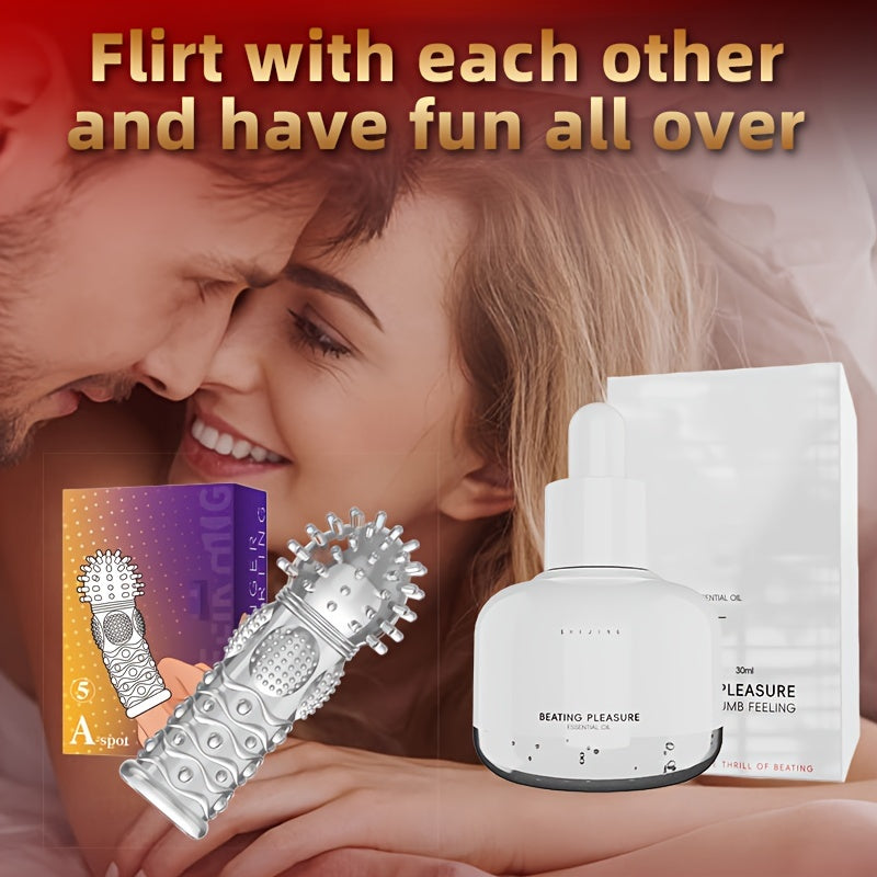 Massage Oil - Aromatherapy Sexual Enhancers For Couples Relaxation, Smooth Gliding Formula For Date Night, Valentine's Day Gift, Full Body Massage, Romantic Evening, Intimate Moments luvshop24