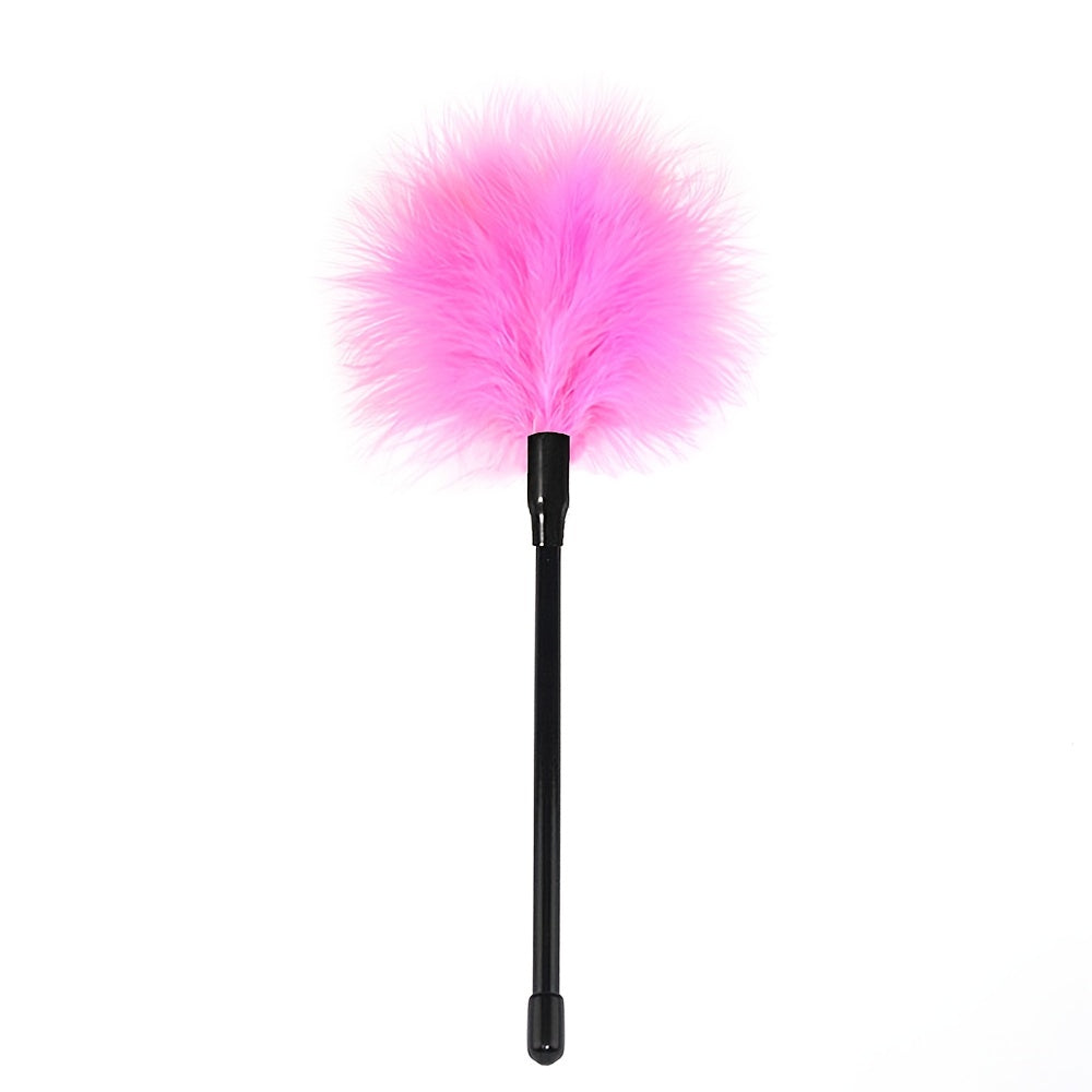 1pc Seductive Feather Whip Flirt Stick - Soft Flogger for Couples Intimate Play - Sensual Tease Adult Game - Durable Erotic Accessories for Romantic Adventures luvshop24