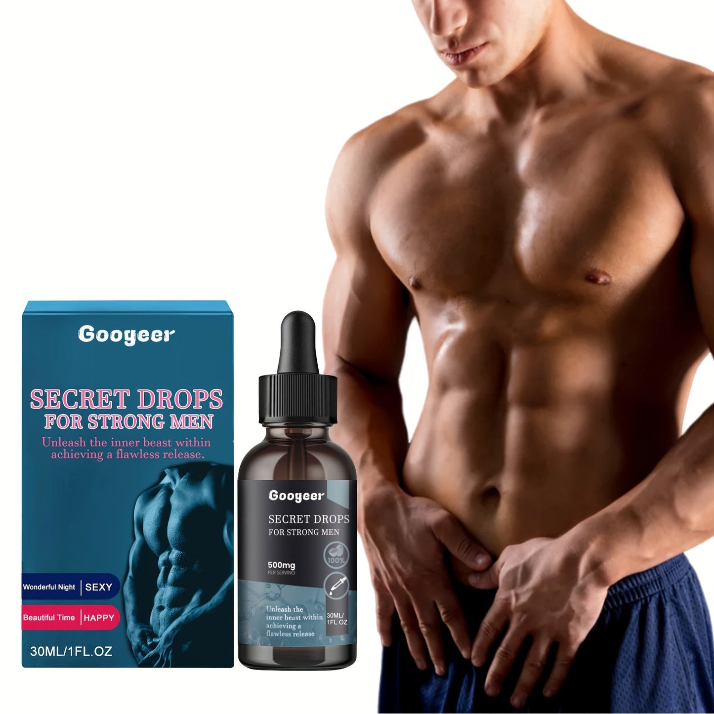 Men's Paradise Liquid, Men's Complex Drops, Secret Drops Of Strong Men, Men's Body Massage Oil, For A Wonderful Nights And Beautiful Time luvshop24