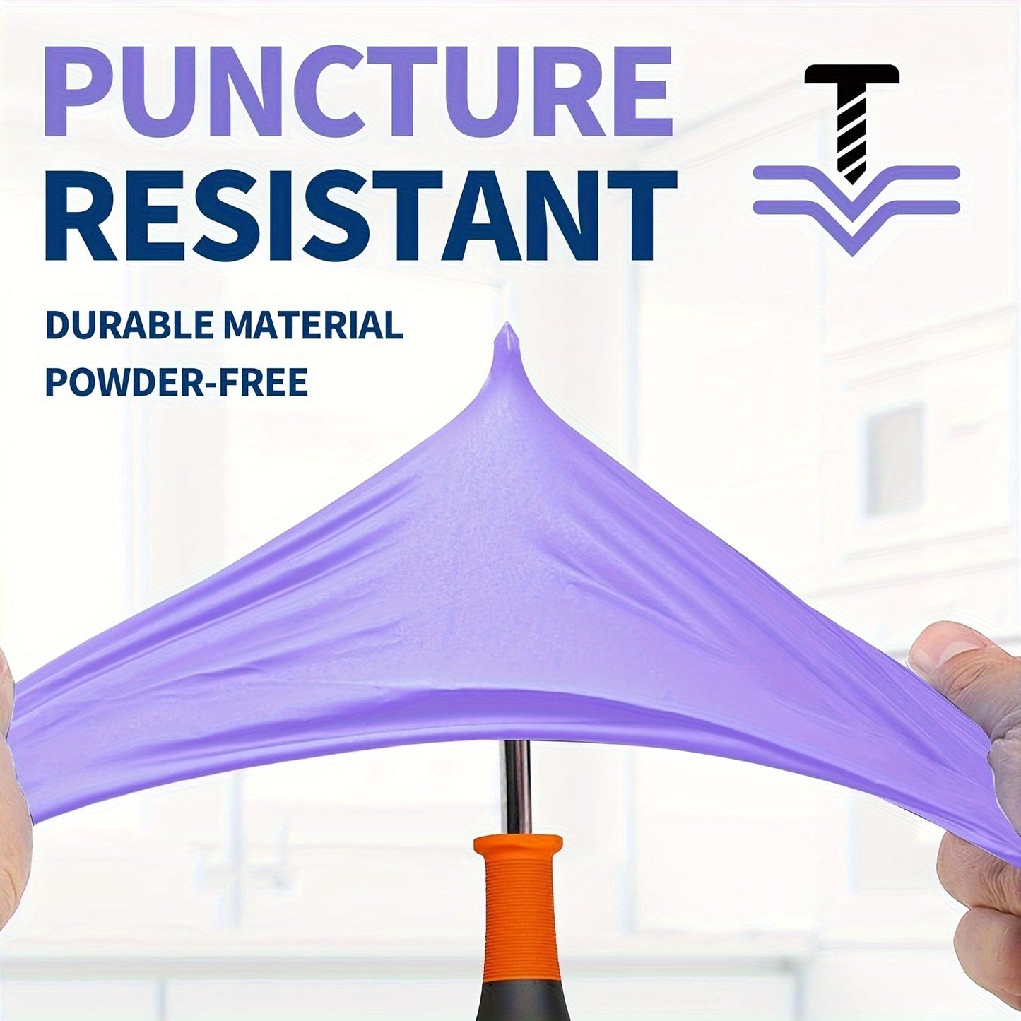 100 Disposable Gloves Made Of Nitrile Rubber, Food Grade Beauty, Kitchen Cooking, Dishwashing, Waterproof, Massage, Oil Resistant, Durable And Clean Party Packs Decorations luvshop24