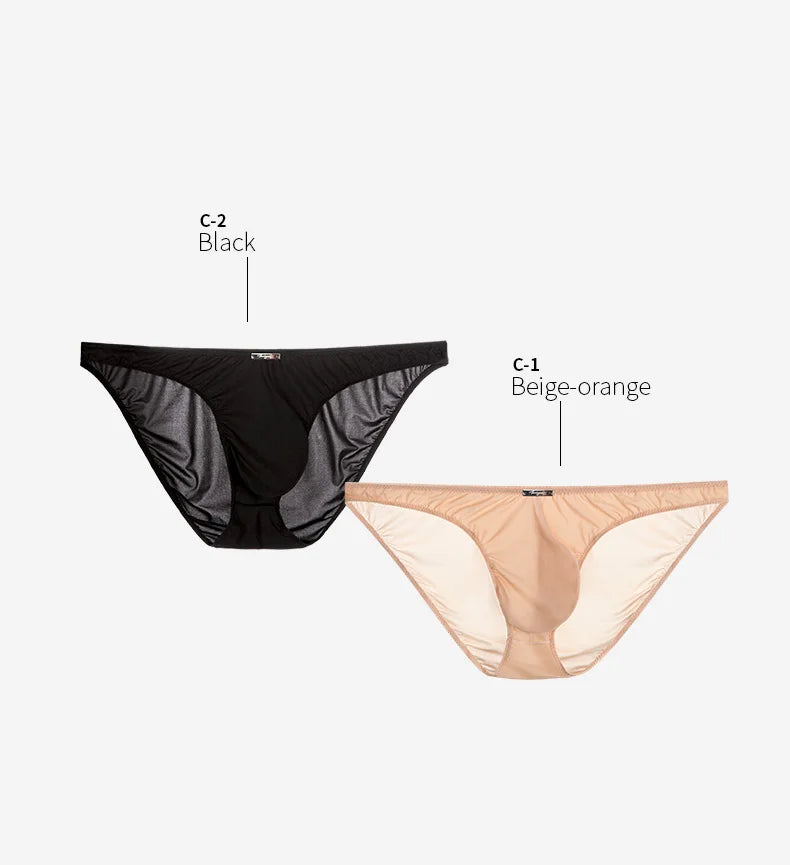 52025 Sensually-Soft Semi-transparent Men’s Briefs –Ultra-Thin, Sexy Mini-Briefs with Unique Softness and Translucent Design luvshop24