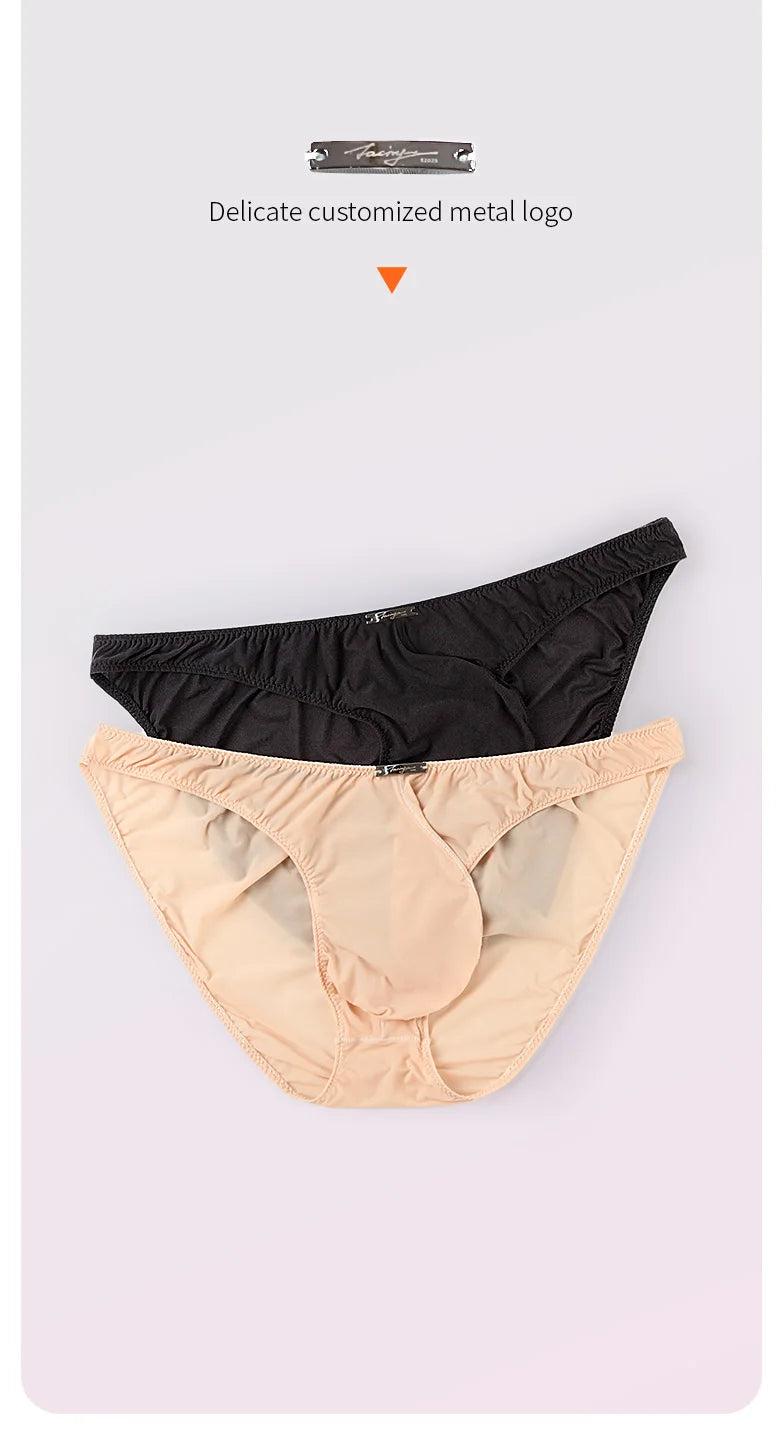 52025 Sensually-Soft Semi-transparent Men’s Briefs –Ultra-Thin, Sexy Mini-Briefs with Unique Softness and Translucent Design luvshop24