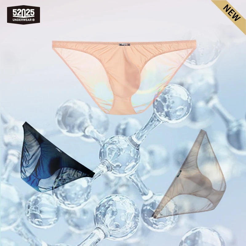 52025 Sensually-Soft Semi-transparent Men’s Briefs –Ultra-Thin, Sexy Mini-Briefs with Unique Softness and Translucent Design luvshop24