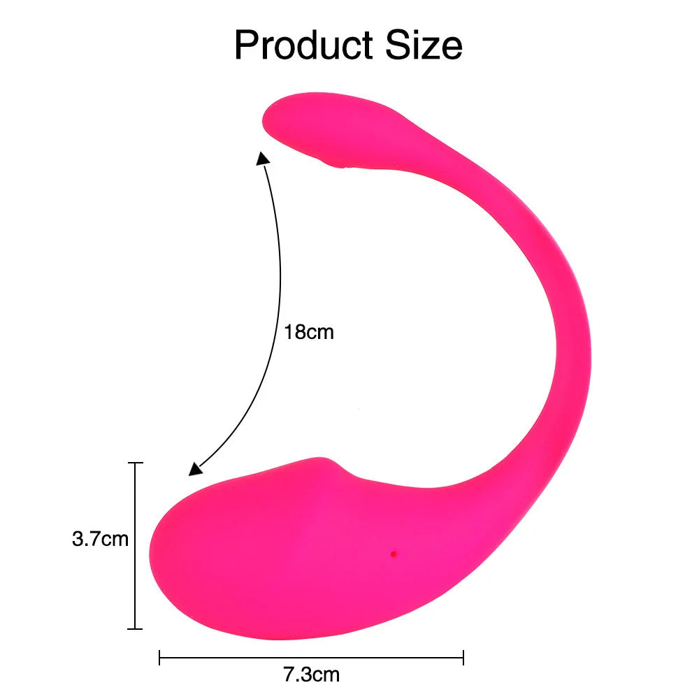 Factory Vibrating with APP Controlled Vibrator Wearable Kegel Ball App Vibrator for Women luvshop24