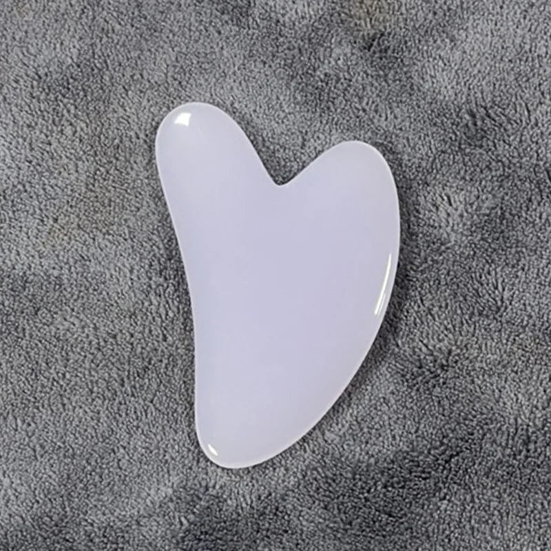 1Pcs Beeswax Guasha Scraping Massage Scraper Face Massager Acupuncture Gua Sha Board Acupoint Face Eye Care SPA Massage Tool luvshop24