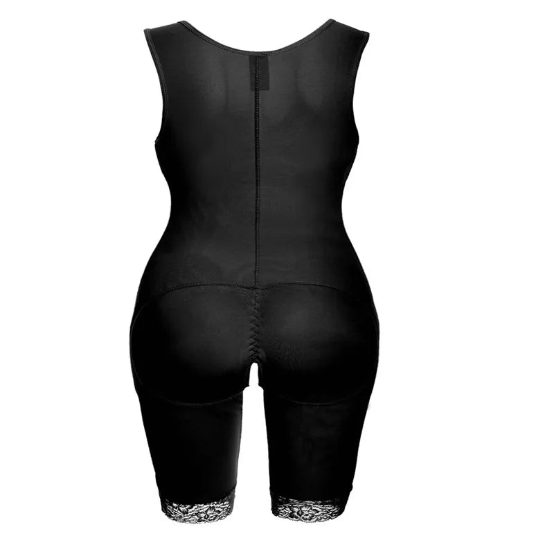 Zip Waist Lace Slimming Shaper Corset Control Shapewear Butt Lifter Strap Body Shaper Underwear Bodysuit Women Plus Size S-6xl luvshop24