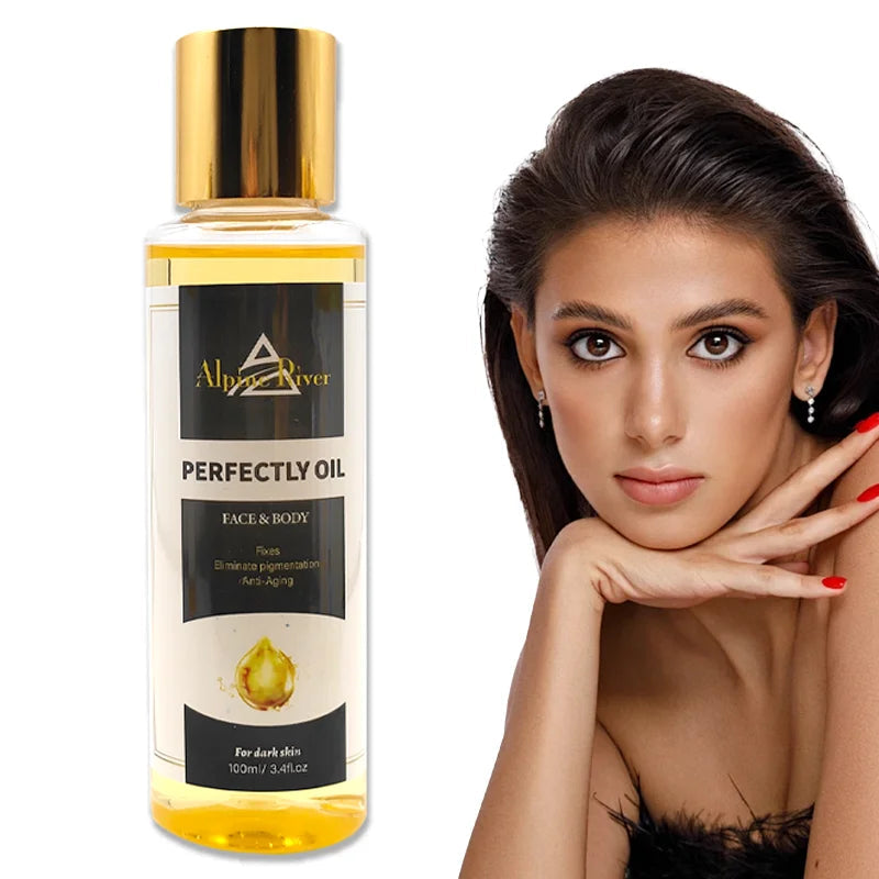 The Most Popular Skin Care Oil Natural Organic Vitamin E Body Whitening Improves Pigmentation Body Massage Oil luvshop24