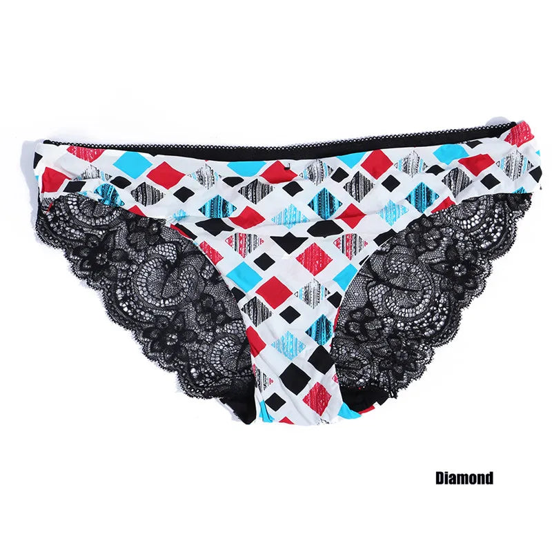Lace Panties Female Underpants Sexy Panties For Women Briefs Underwear Comfortable Ladies Pantys Lingerie 13 Solid Color luvshop24