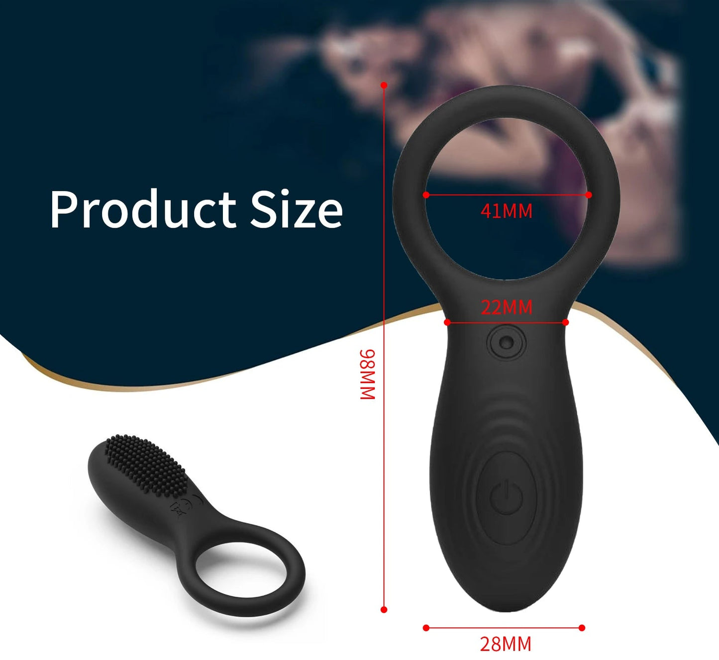 Men Masturbation Toys USB Rechargeable 10 Frequency Wireless Remote Control Cum Locking Male Silicone Erotic Vibrating Ring luvshop24