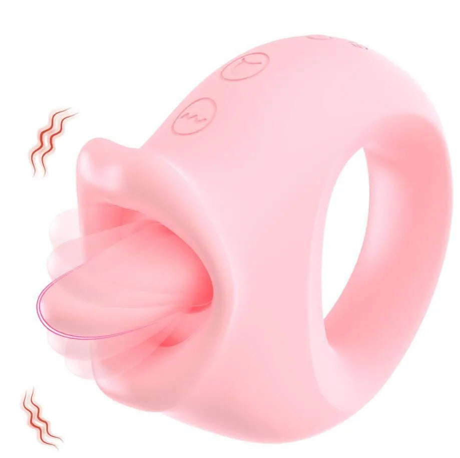 Factory Wholesale Honey Tongue 10 Licking Modes Vibrator Tongue Vibrator Female Erotic Adult Products luvshop24