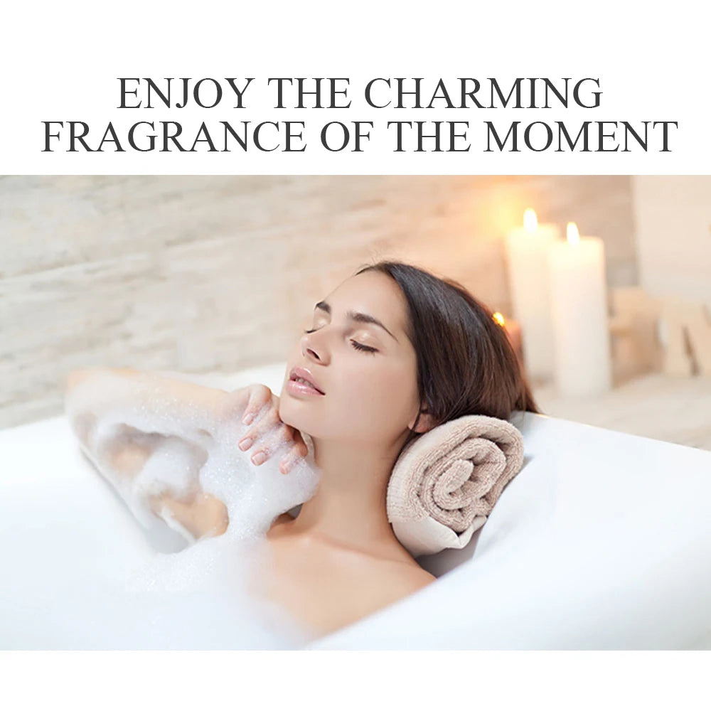 AILKE Shower Gel women Cleaning Whitening Roses Body Wash Perfume lotion Scrub fragrant Moisturizing summer bath foam female luvshop24