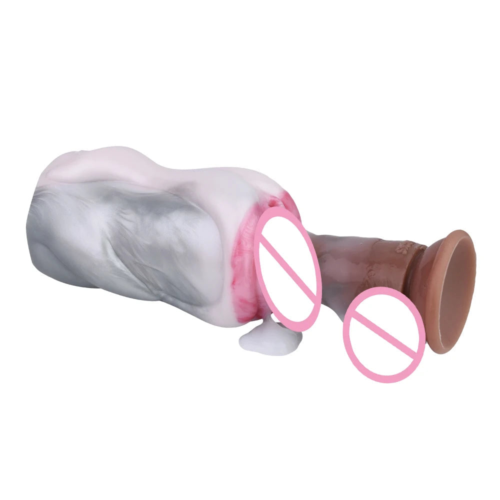 Dolphin Reproductive Cavity Erotic Masturbation Cup for Men Soft Internal Bumps Hot Seller luvshop24
