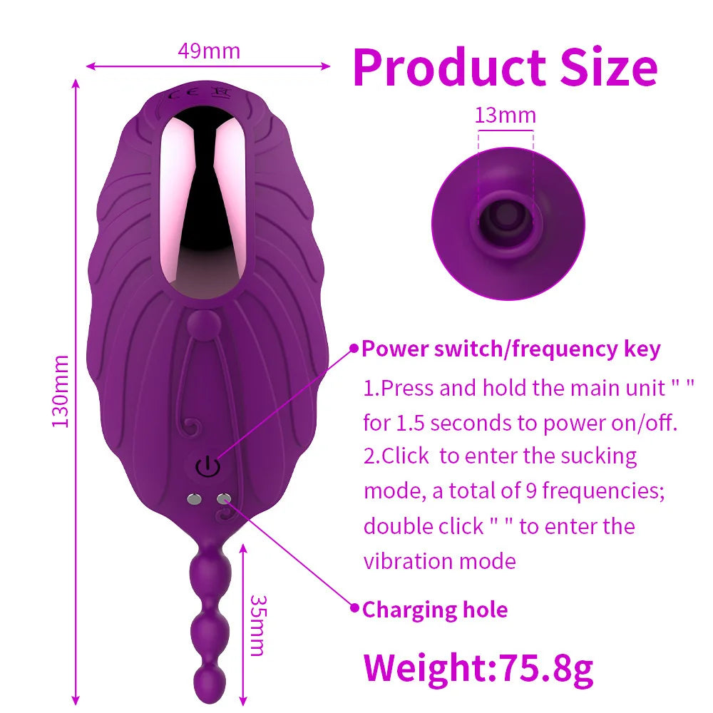 34 Models Remote APP Control Sexy Underwear Panties Vibrator Clitoris Sucker Female Clit Sucking Vibrator for Women luvshop24
