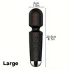Cheaper Price USB Charge Portable Powerful Personal Mini Wand Massager Vibrator Waterproof Electric Mini Massager for Women luvshop24