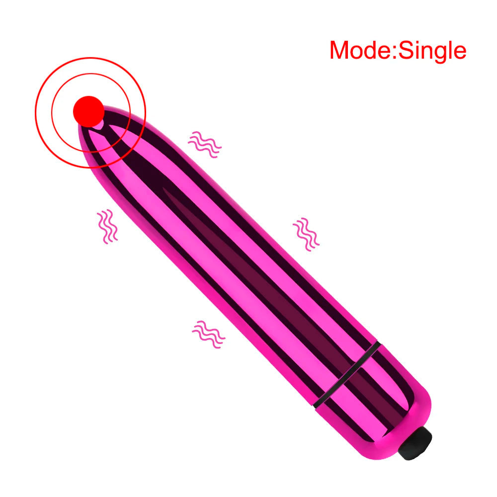 9cm Bullet Vibrators For Women Clitoris Stimulator Nipple Vaginal Anal Plug Vibrating Dildos Sex Toys Female Masturbator Erotic luvshop24