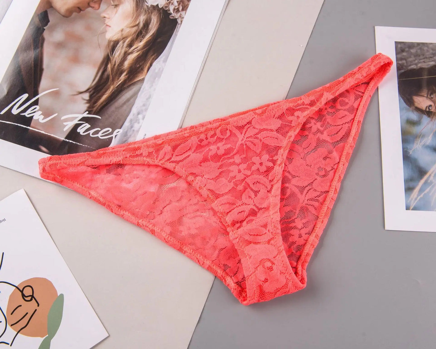 Women's Underwear Sexy Lace Panties Fashion Transparent Comfortable Briefs Low Waist Seamless Underpants Female Sexy Lingerie luvshop24
