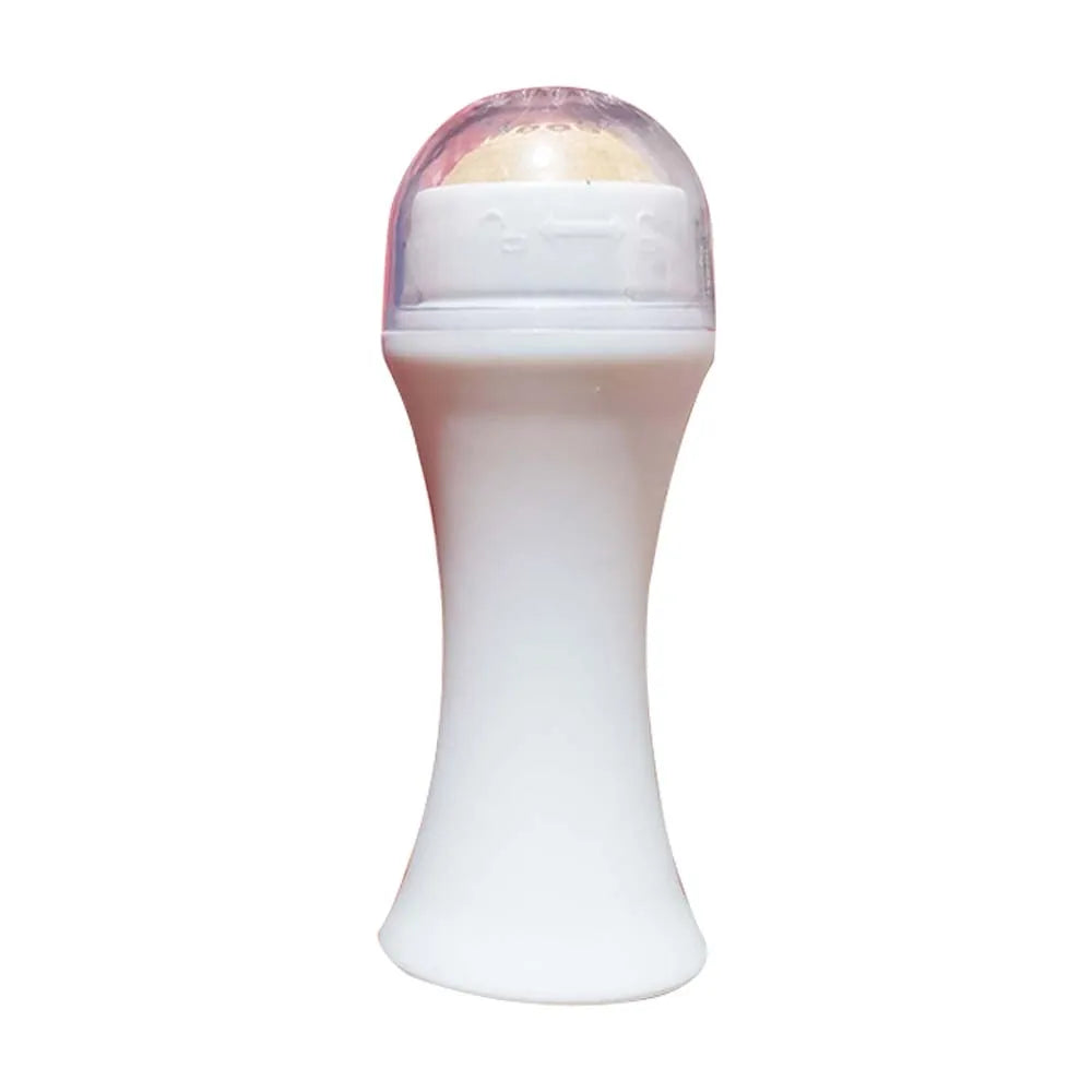 Cosmetics Facial Massage Oil Absorbing Roller Volcanic Stone Makeup Tool Massager Roller Natural Stone Oil Absorbing Roller luvshop24