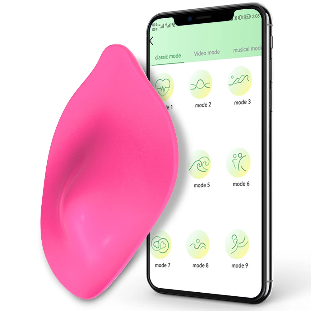 Wireless App Control Vibrator Adult Women Vibrating Panties Clitoris Stimulate Wearable Panty Vibrator for Women luvshop24