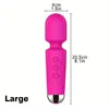 Cheaper Price USB Charge Portable Powerful Personal Mini Wand Massager Vibrator Waterproof Electric Mini Massager for Women luvshop24