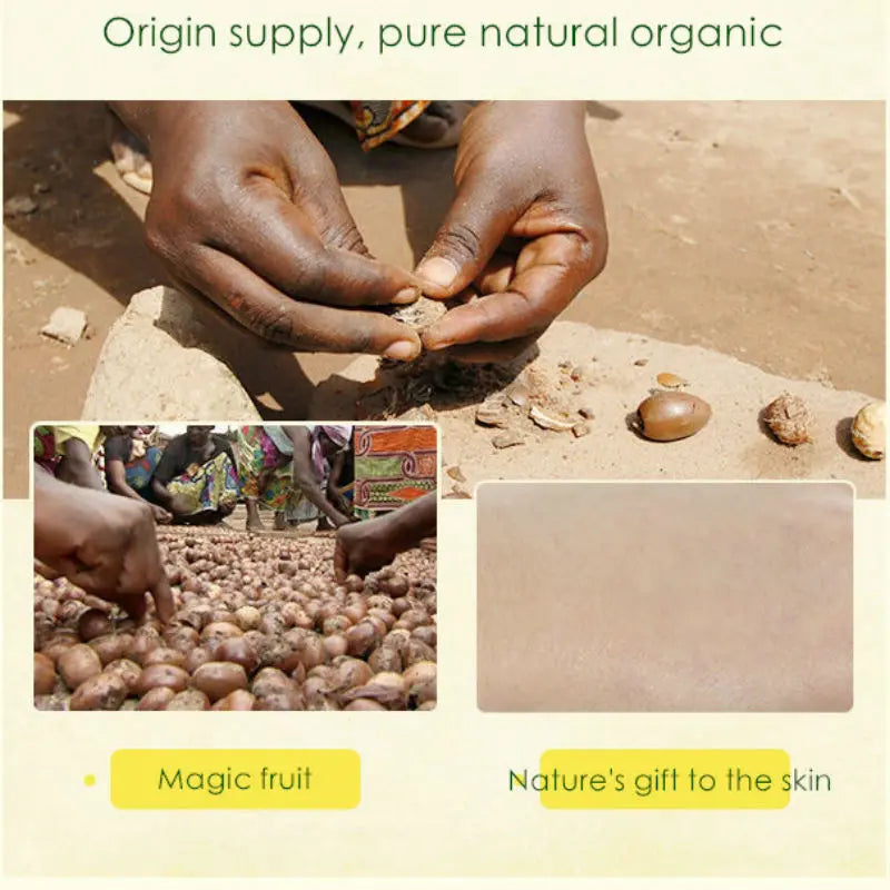50g/100g Natural Organic Unrefined Shea Butter Oil Skin Care Body Massage Oil Moisturizing Nourishing Cosmetics Raw luvshop24