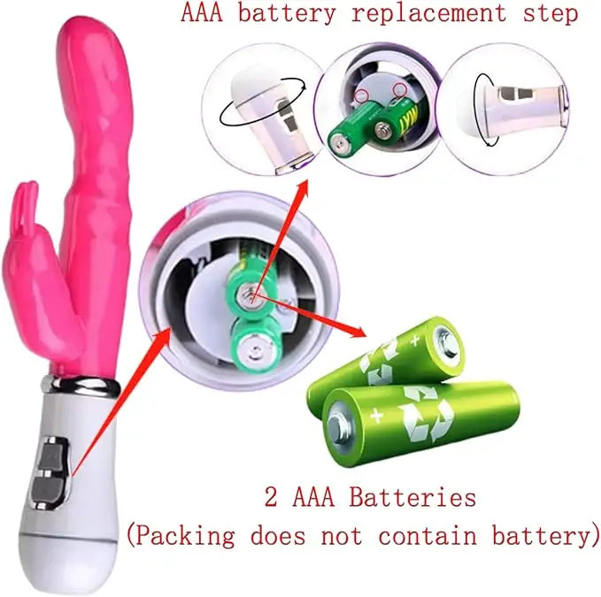 Rabbit Vibrator Dildo g Spot Clit Vibrator Citoralis Stimulator for Women Powerful Dual Motors for Women Couple luvshop24