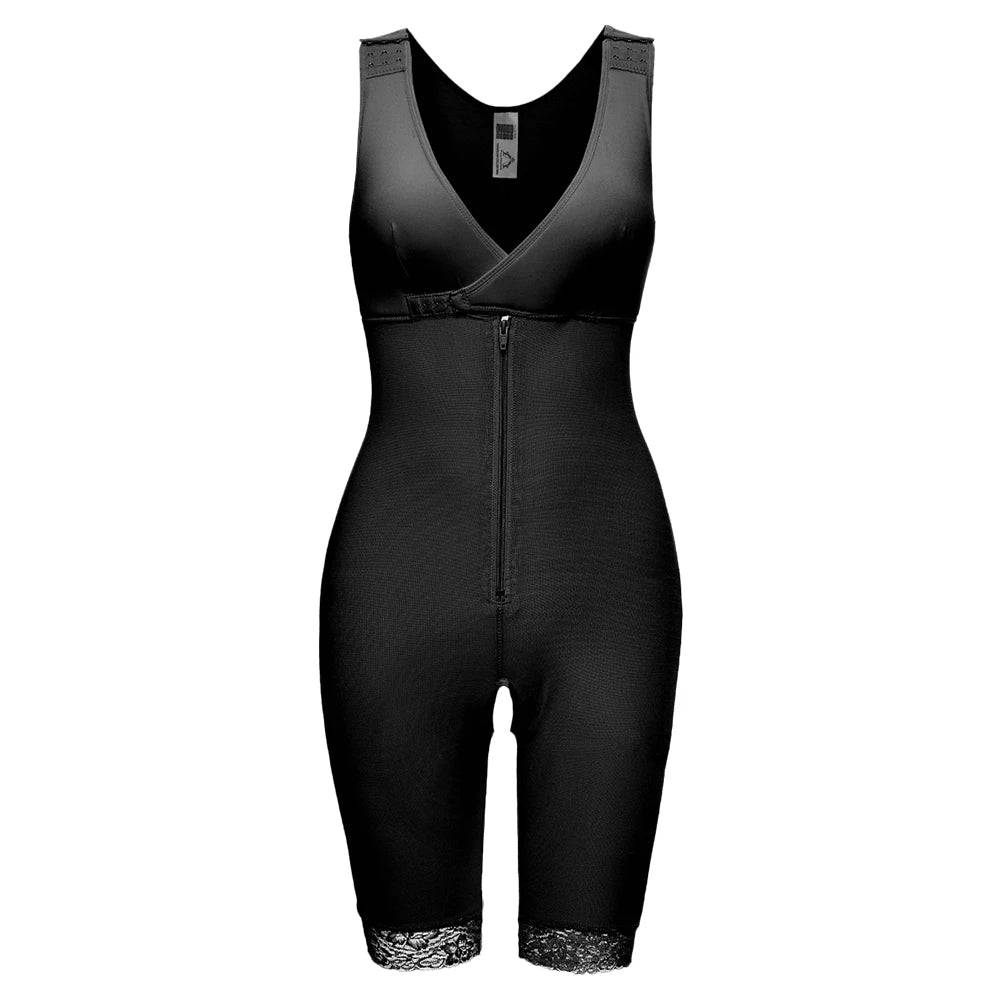 Zip Waist Lace Slimming Shaper Corset Control Shapewear Butt Lifter Strap Body Shaper Underwear Bodysuit Women Plus Size S-6xl luvshop24