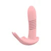 USB-Powered Telescopic Wireless Remote Rabbit Vibrator 10-Band Vibration Convenient for Use Anywhere Under Panties luvshop24