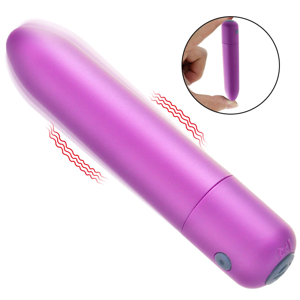 Mini Powerful Bullet Vibrator Women Clitoral Stimulator Vaginal G Spot Masturbation USB Recharge Erotic Vibrators Adult Sex Toys luvshop24
