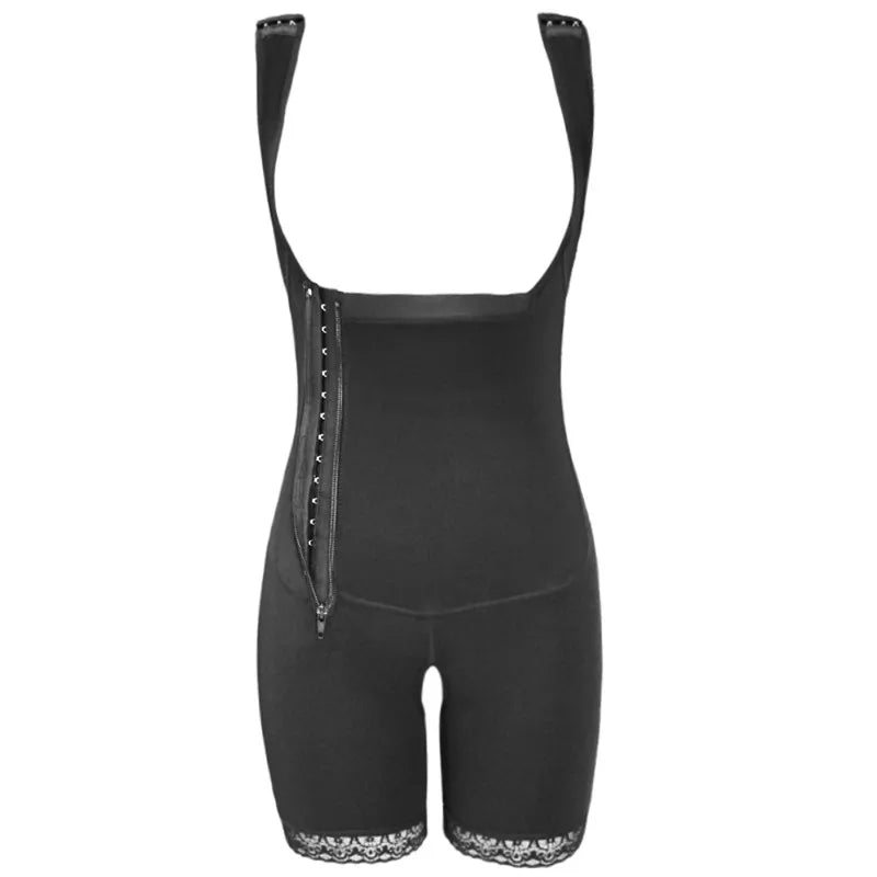 Zip Waist Lace Slimming Shaper Corset Control Shapewear Butt Lifter Strap Body Shaper Underwear Bodysuit Women Plus Size S-6xl luvshop24