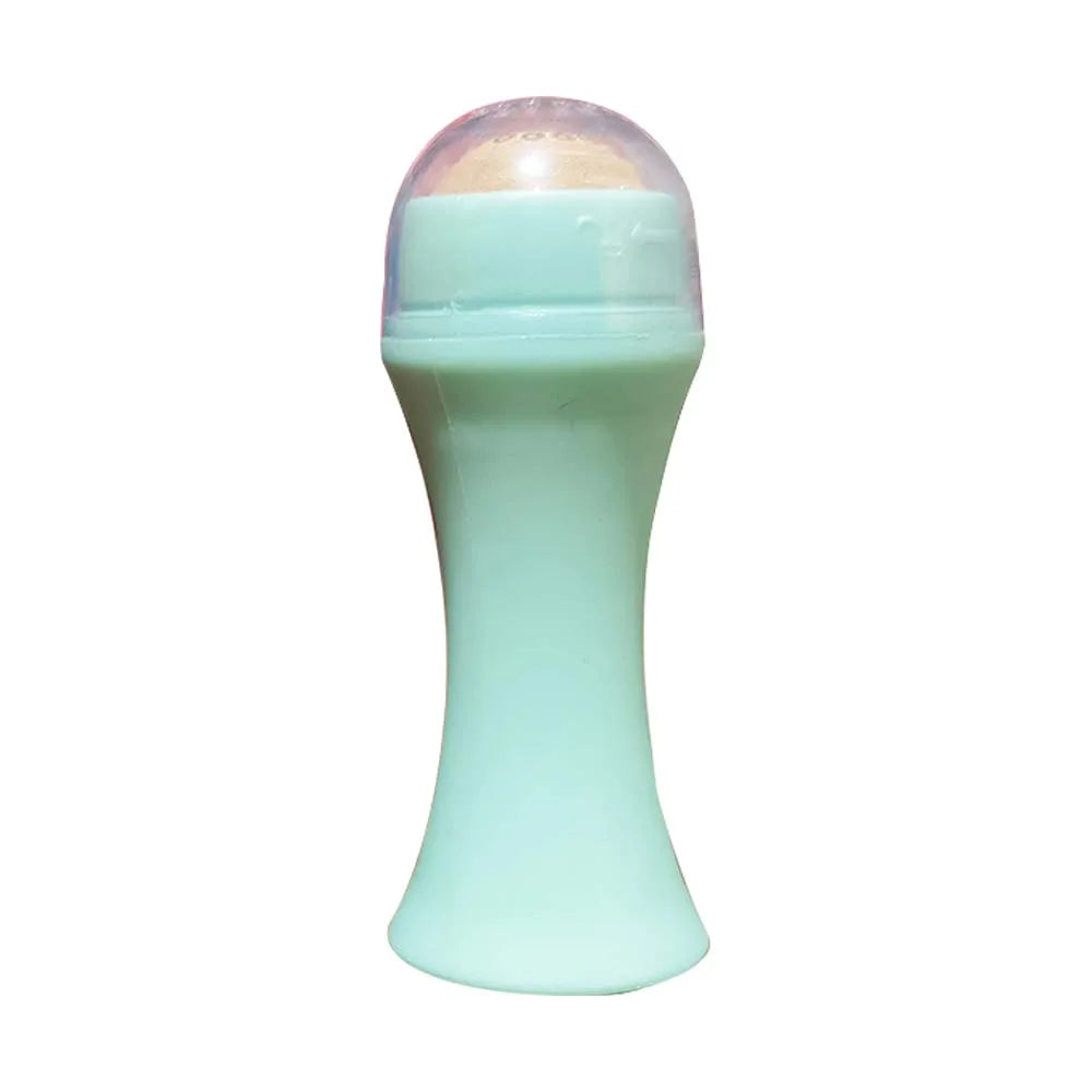 Cosmetics Facial Massage Oil Absorbing Roller Volcanic Stone Makeup Tool Massager Roller Natural Stone Oil Absorbing Roller luvshop24