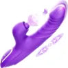 Female Masturbation G Spot Tapping Rabbit Vibrator Vaginal Clitoral Stimulator Thrusting Dildos Insertion Vibrator for Women luvshop24