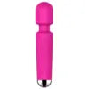 USB Rechargeable Personal Body Wellness Wand Massager Stick Vibrator Powerful G-Spot Mini AV Wand Vibrator for Women Masturbator luvshop24