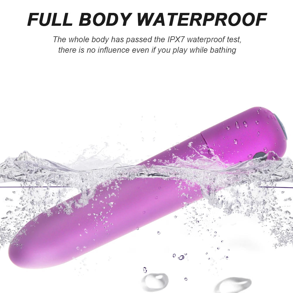 Mini Powerful Bullet Vibrator Women Clitoral Stimulator Vaginal G Spot Masturbation USB Recharge Erotic Vibrators Adult Sex Toys luvshop24