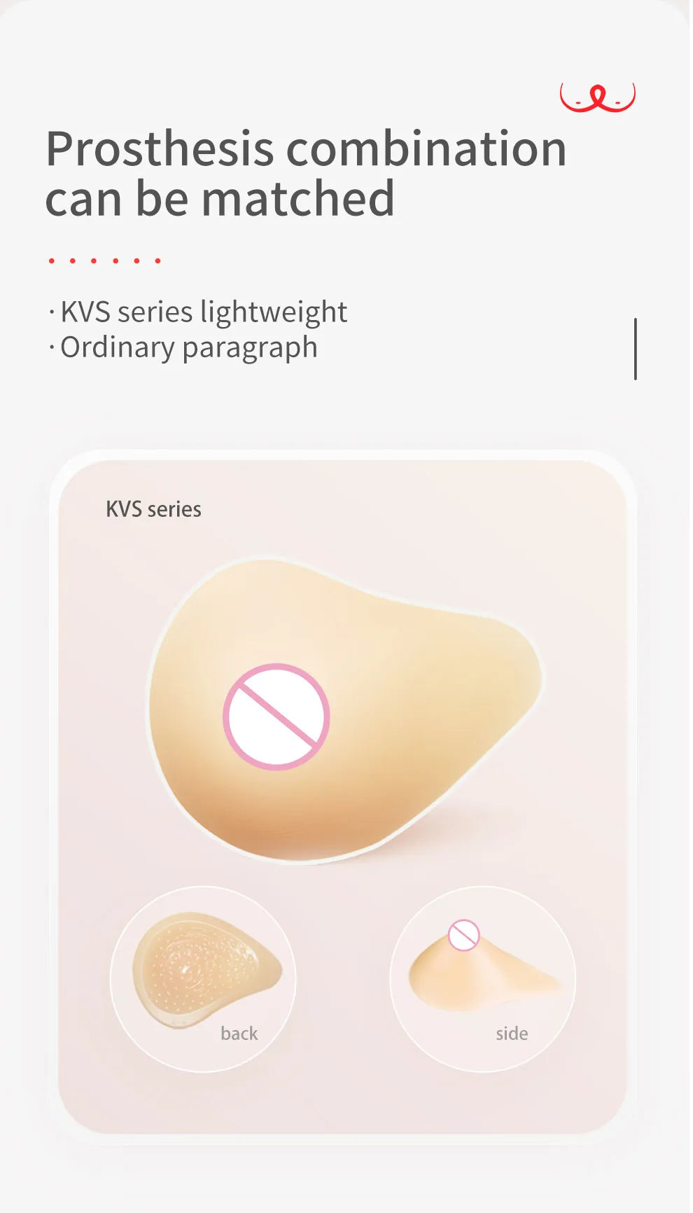 2048 Mastectomy Bras M L XL XXL XXXL One-piece Underwear Soft And Comfortable Silicone Breast Bra With Cotton Pockets luvshop24